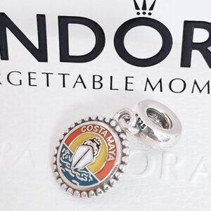 Pandora Costa Maya Port Exclusive Dangle Charm S925 Silver